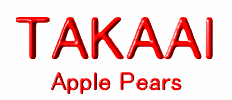TAKAAI Apple Pears